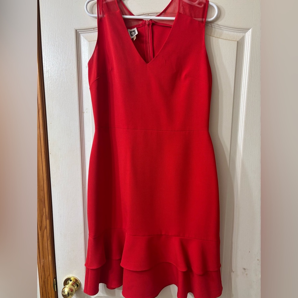 Red dress